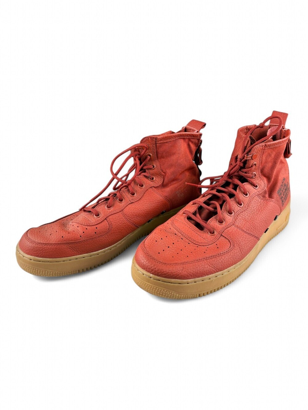 Nike SF Air Force 1 High Red Gum Men's 14